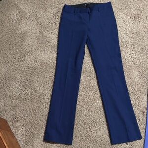 Express Editor Blue Boot Cut Pants